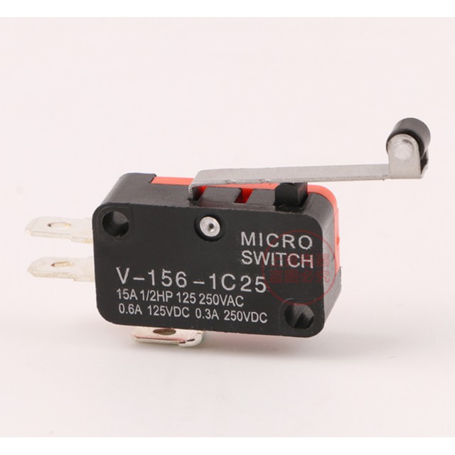 MICRO LIMIT SWITCH ROLLER HINGE GAGANG V-156-1C25 250V 15A 3 PIN