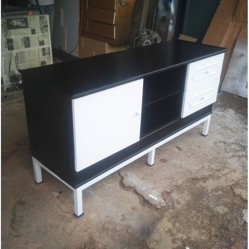 Meja TV Lemari TV Lemari Pajangan Furniture Custom New