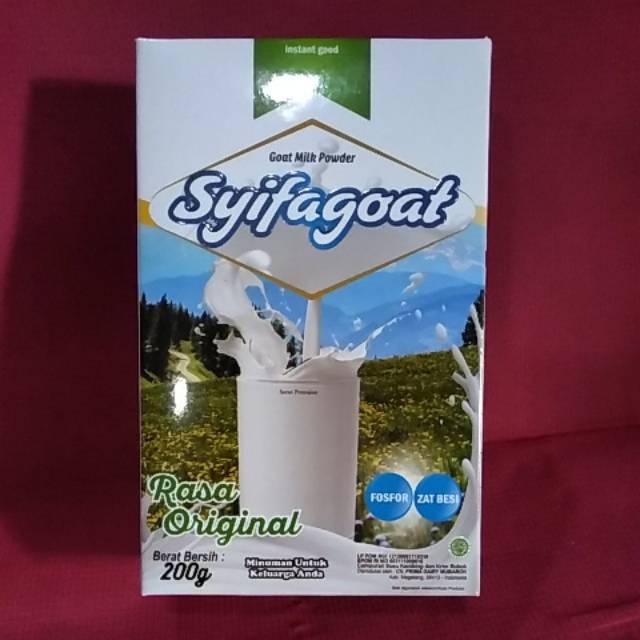 

Susu Kambing Syifagoat Rasa original