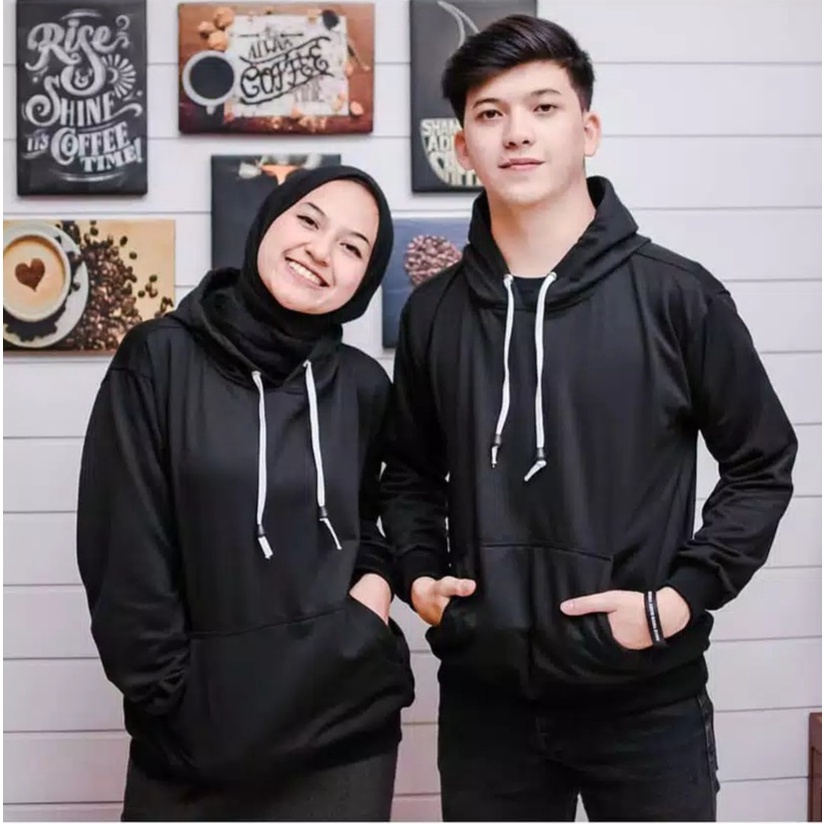 Hoodie Polos Perempuan Dewasa II Sweater Polos Hoodie Pria Dewasa