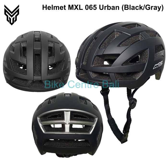 Helm Helmet Sepeda Urban MXL 065 Hitam New