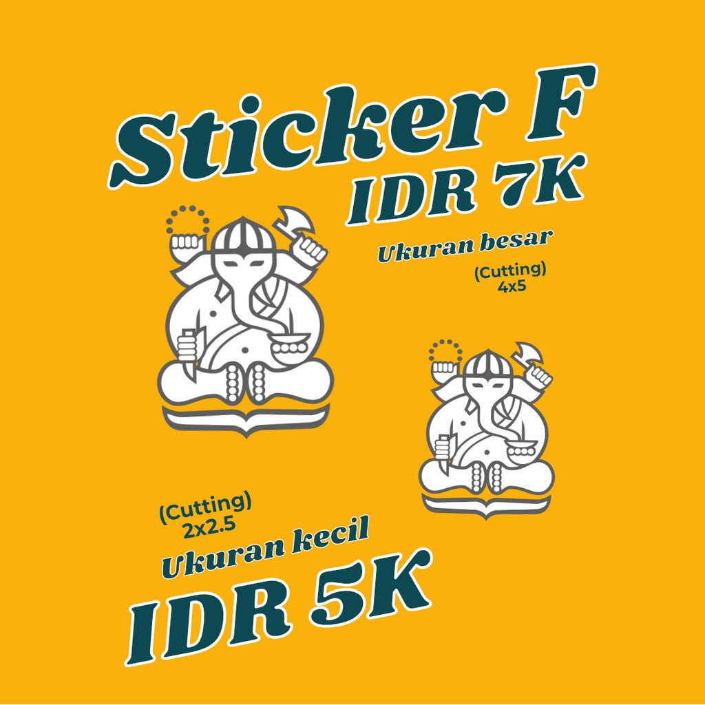 

Sticker F "Ganesha