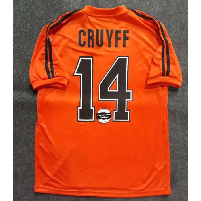 JERSEY BELANDA HOLLAND RETRO 1974 74 world cup pildun full KNVB Name