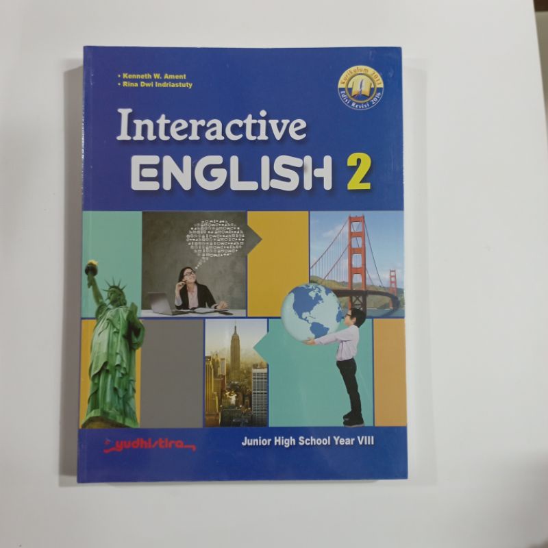 INTERACTIVE ENGLISH SMP Kelas 1,2,3 revisi 2016 kurikulum 2013 Yudistira