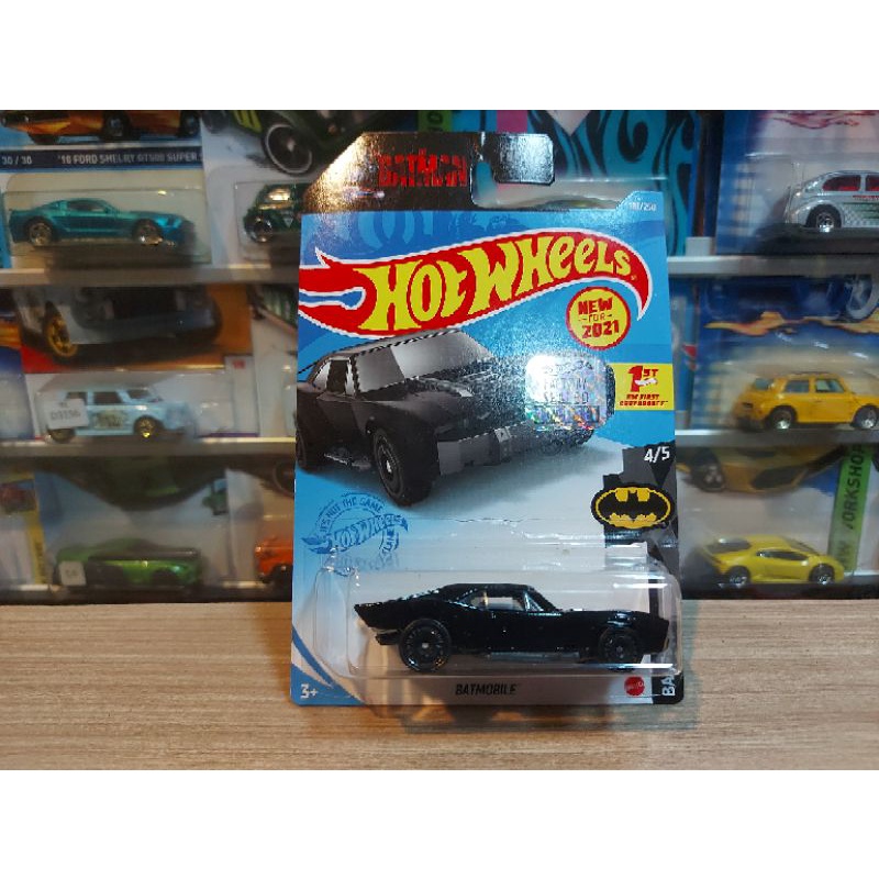 HOT WHEELS BATMOBILE BLACK GLOSSY  - FACTORY SEALED