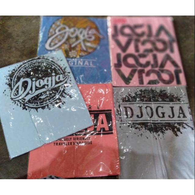 Kaos oleh oleh jogja