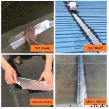 Lakban Anti Bocor Anti Air Lakban Aluminium Foil Butyl Waterproof Tape