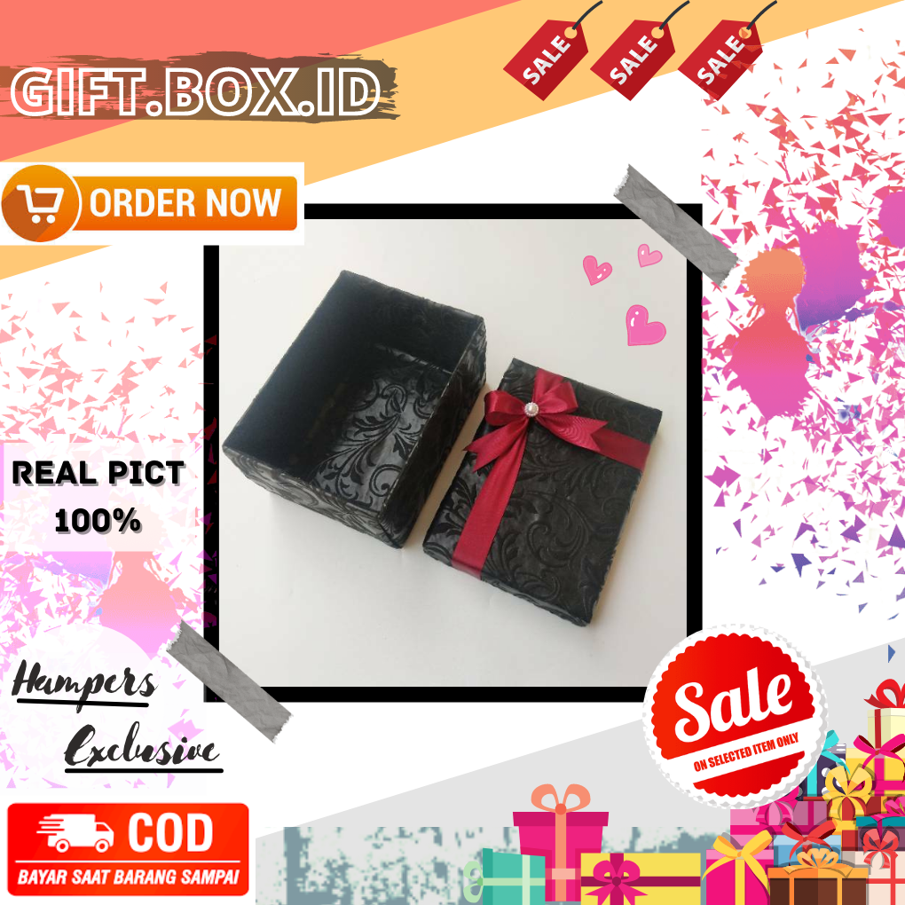 

Kotak Bungkus Kado Ulang Tahun Custom / Gift Box Exsclusive with Pita Cantik