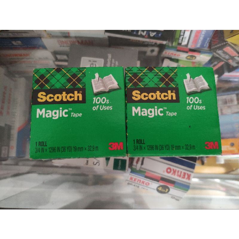 

SCOTCH MAGIC TAPE 3M 810 3/4 IN X 36 YARD REFILL