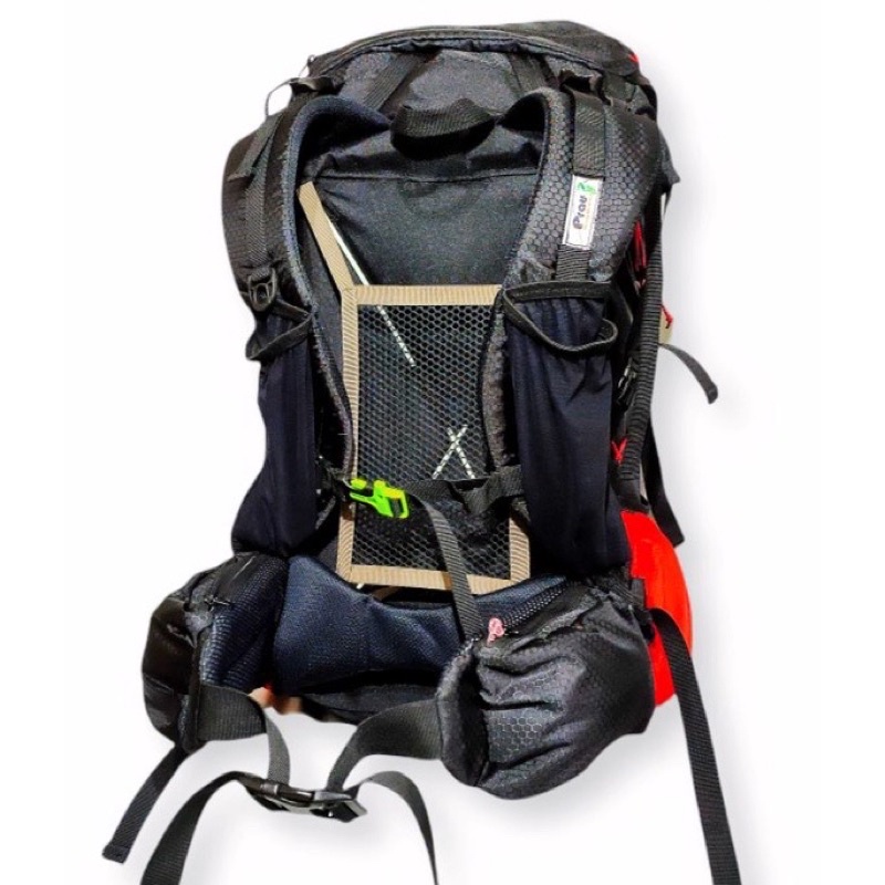 Tas gunung merk shelter prau Backpack Ultralight tas gunung punggung type zprau flex G2 kapasitas 36 liter