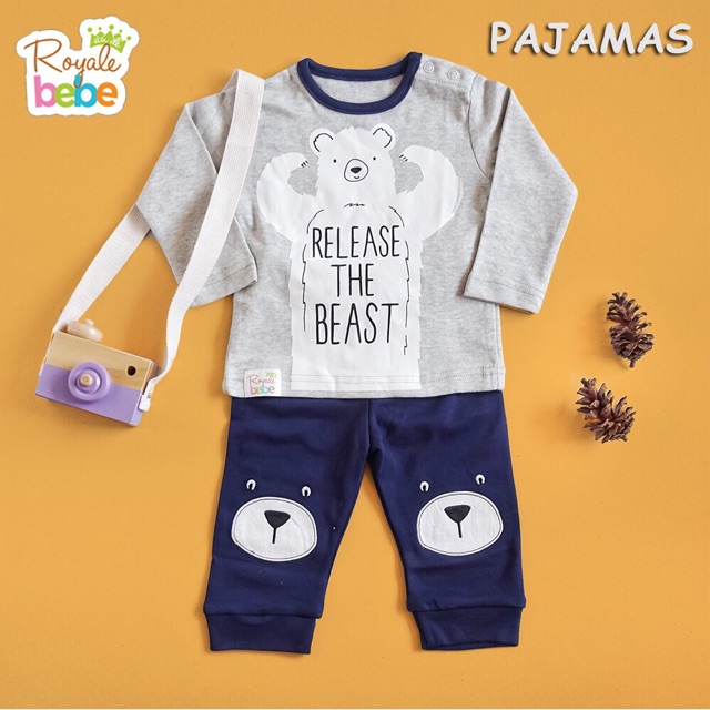 Royale bebe pajamas long sleeve