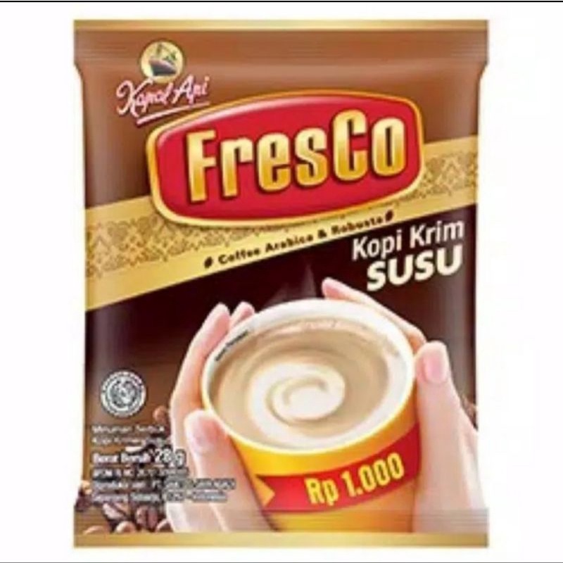 

Kopi Fresco Susu krim Renceng - Beli Banyak = Makin Murah!!!