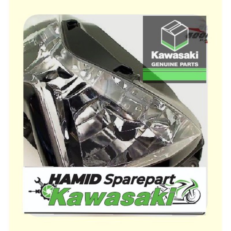 headlamp reflektor lampu depan z250 z 250 dua cylinder original kawasaki KGP