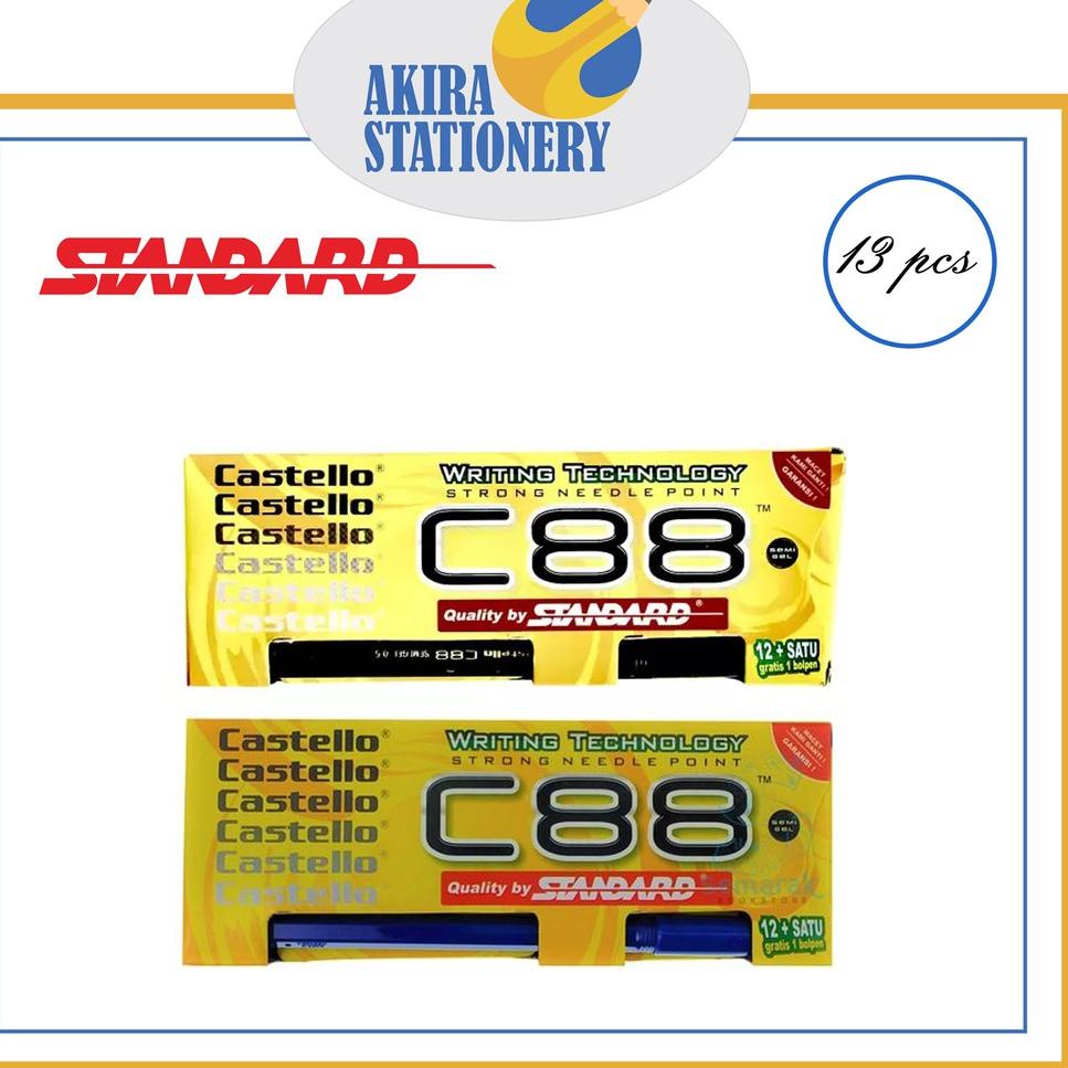 

z17✵ PULPEN / PEN / PENA STANDARD C 88 (12 + 1 PCS)