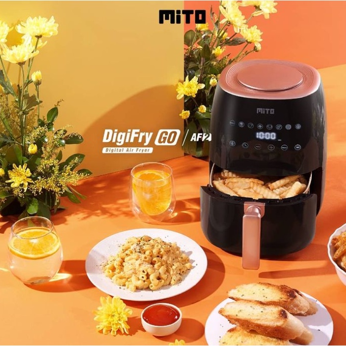 Air Fryer Mito AF 2 Low Watt 3 Liter Digi Fry Mito Air Fryer Mitochiba Airfryer Mito AF 2 Penggoreng Tanpa Minyak