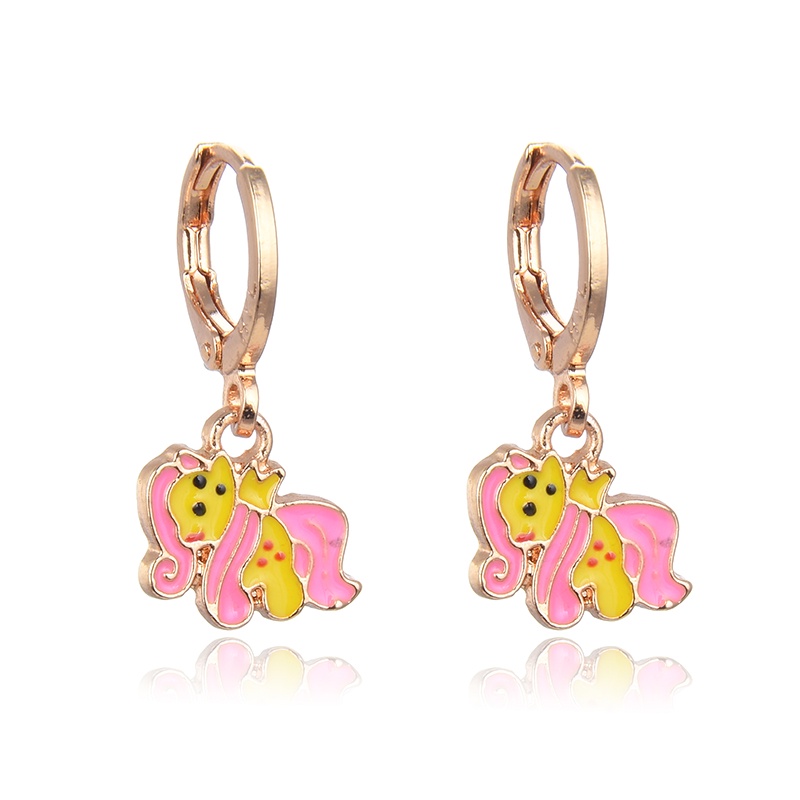 Anting Titanium Anak Emas Asli Muda Wanita Korea Anti Karat Karat Panjang Selamanya Korea Dewasa Bunga Style Korean Style Tusuk 12