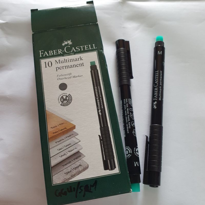 

multimark permanent pen FaberCastell