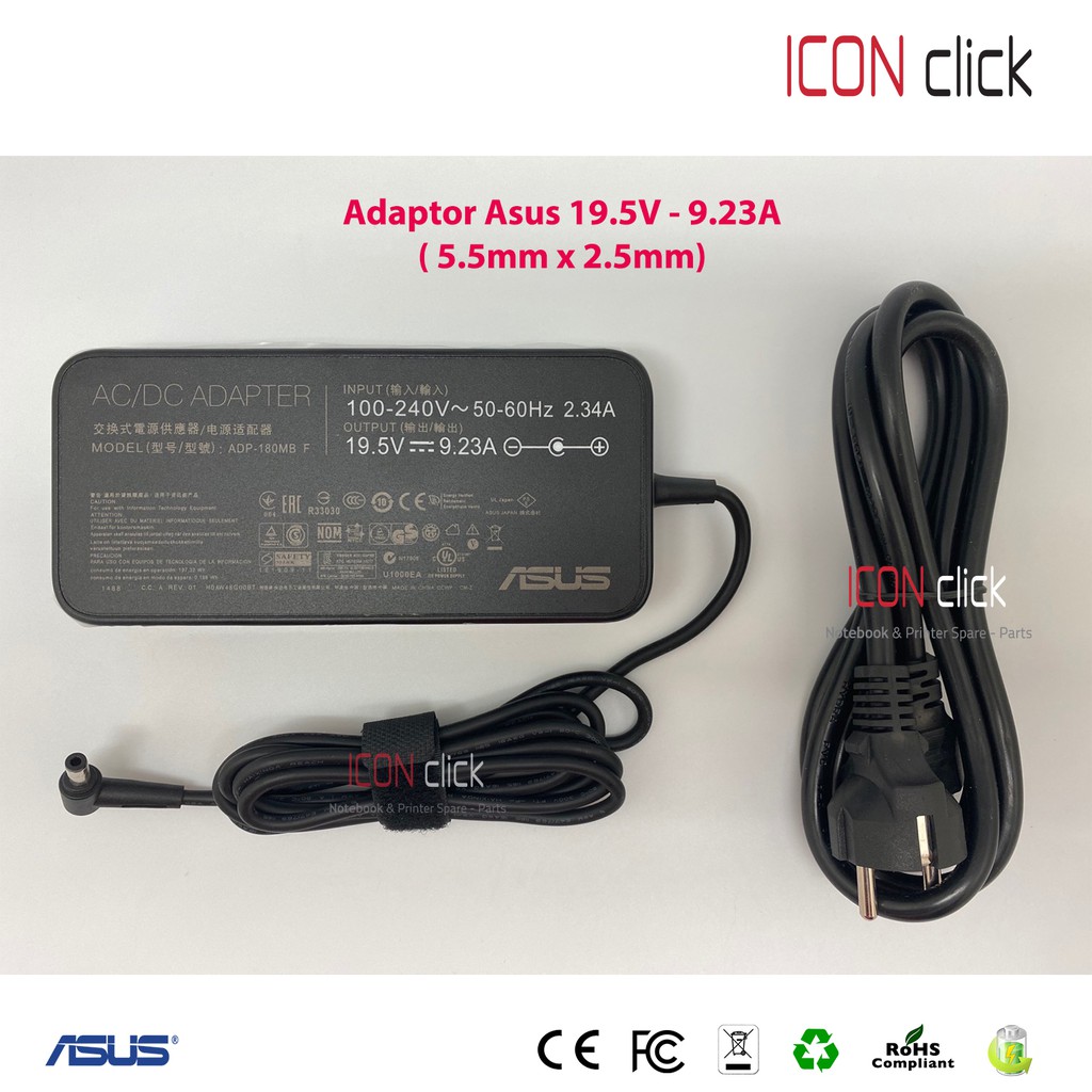Adaptor Charger Laptop Asus ROG STRIX GL503 GL503G GL503GE GL503V GL503VD G751 G751M G751J G751JL G7