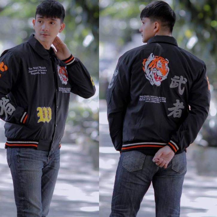 Di⚡kon  (COD) JAKET BASEBALL VARSITY PRIA WANITA / VARSITY JACKET M L XL / JAKET BOMBER // KAMIKAZE 