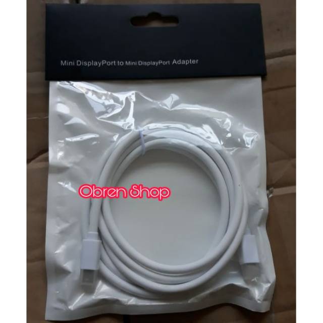 Kabel Mini Display Port Male to Mini Display Port Male 1,5 Meter