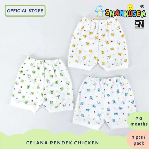 12 Pcs Celana Shankusen | Celana Pendek Bayi Baru Lahir | Pop Sankusen Shankhusen Sankhusen Bawahan Baby New Born | Open Lusinan