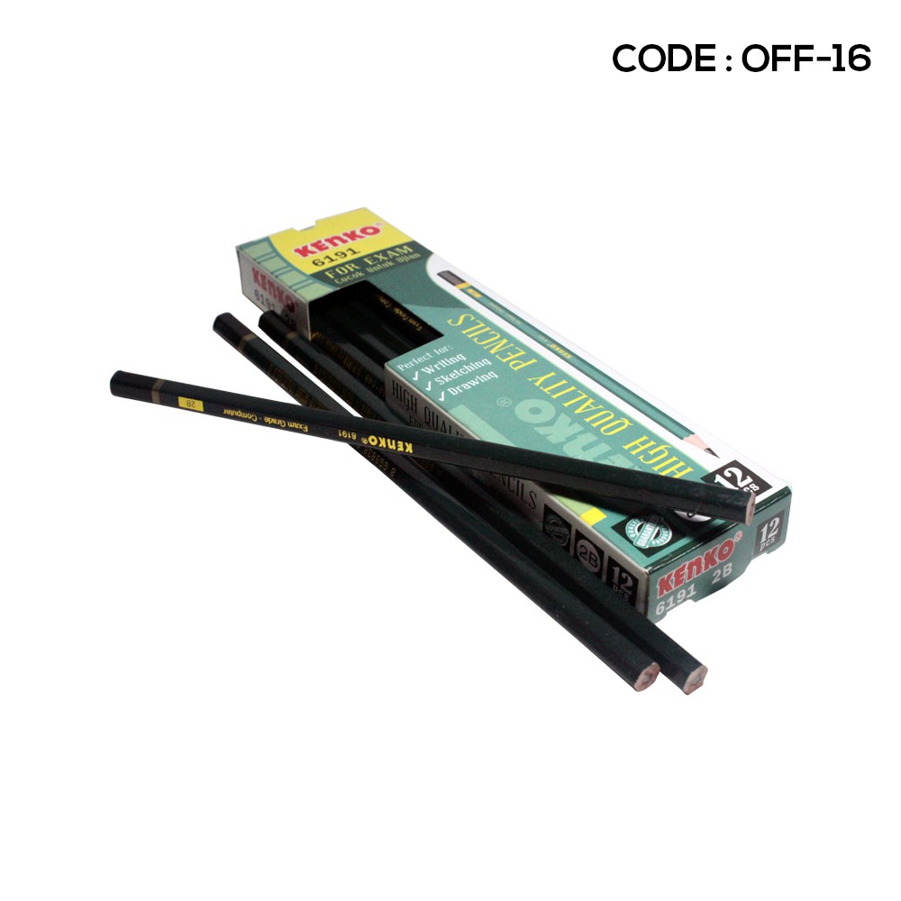 Pensil 2B murah isi 12 pcs OFF 16