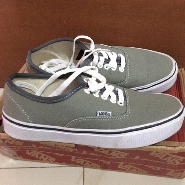grey van sneakers