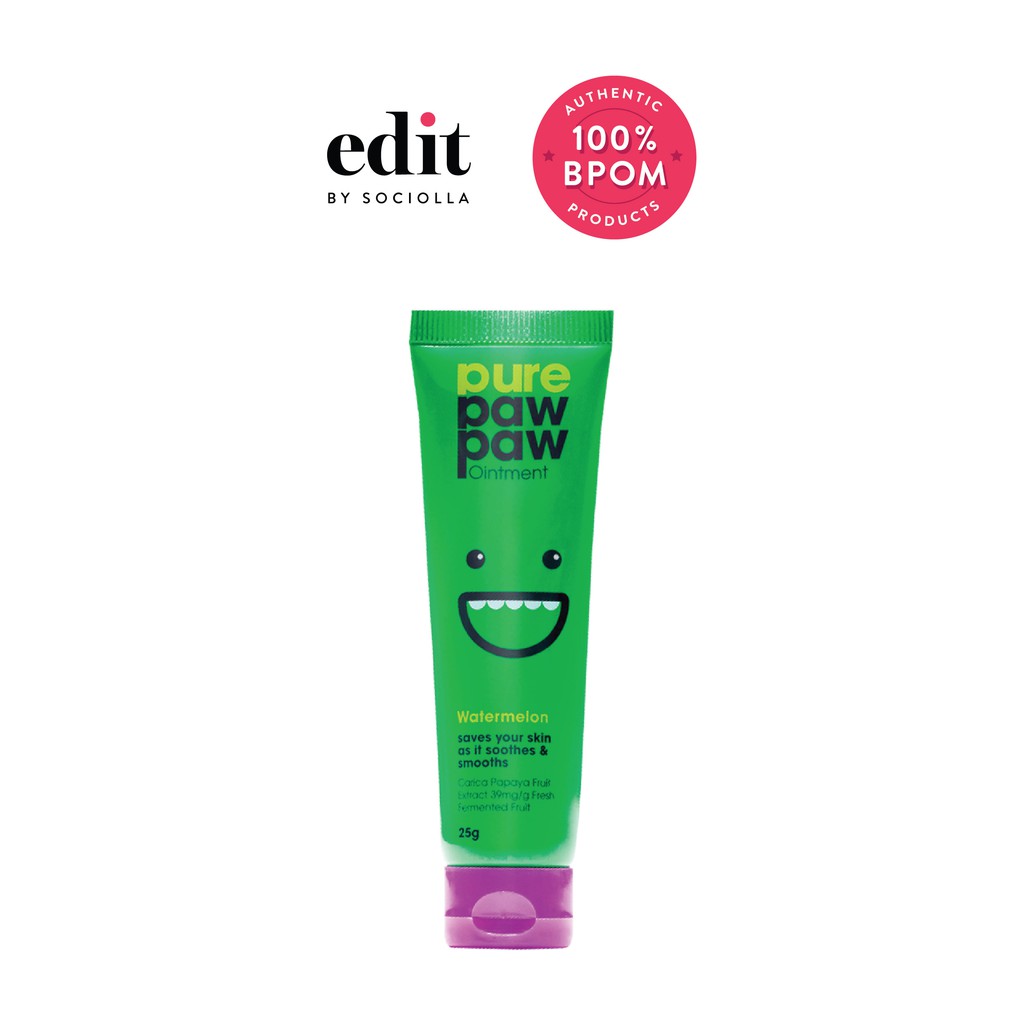 

Pure Paw Paw Ointment - size: 25 gr - Watermelon - Edit by Sociolla