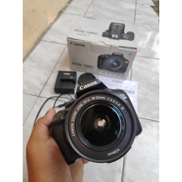 kamera dslr canon 1300d wifi second bekas fullset