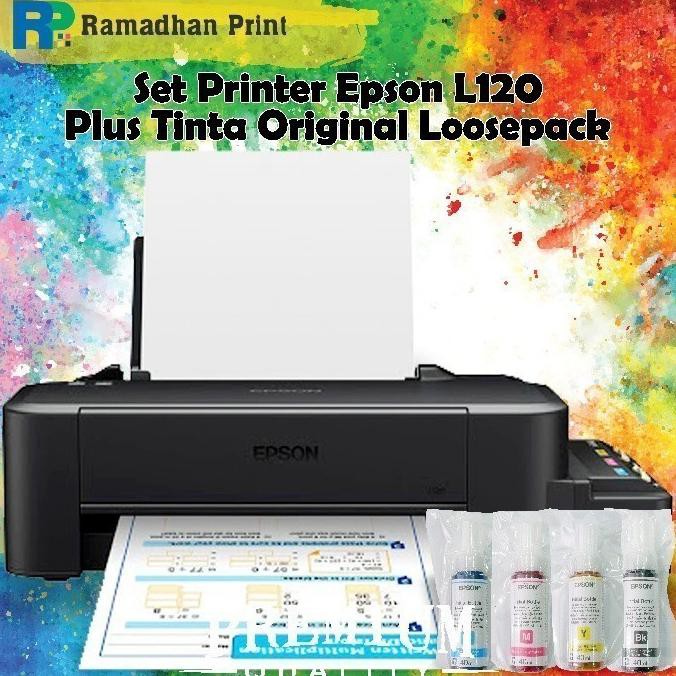 Jual Printer Epson L120 L 120 New Original Printer Infus Epson New Ink Tank Shopee Indonesia 9130