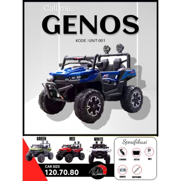 Mobil aki anak Jeep Genos J66
