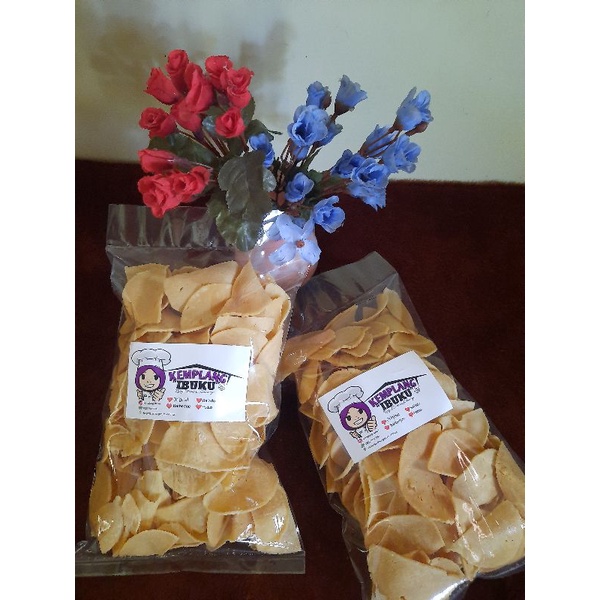 

Kemplang Ibuku 500 gram Original, BBQ, Balado, Pedas