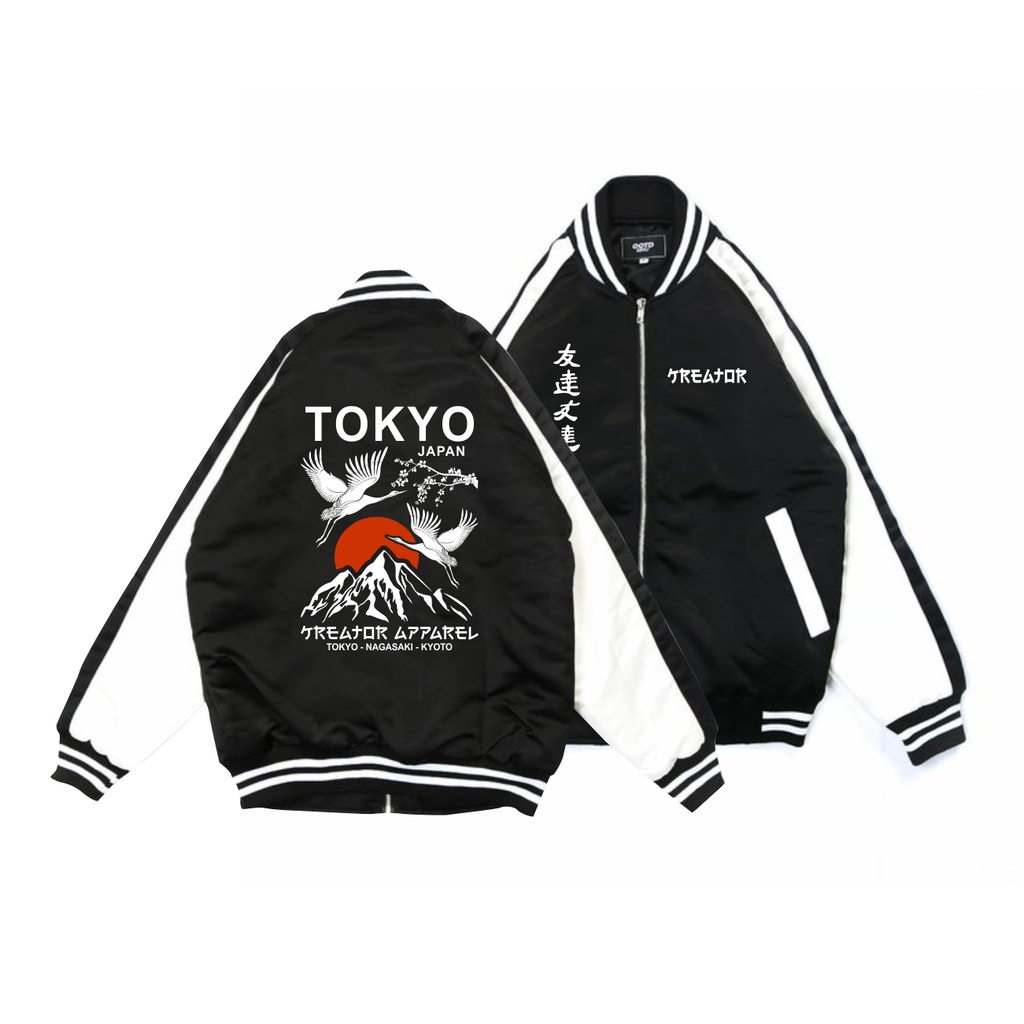 JAKET PARASUT SUKAJAN BOMBER PRIA TOKYO ORIGINAL