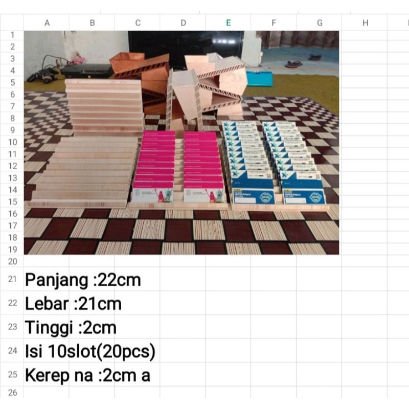 

akrilik bahan dari triplek