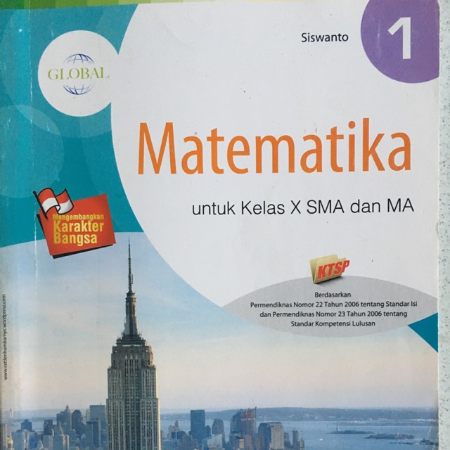 Buku Matematika Kelas 10 Ktsp Kumpulan Kunci Jawaban Buku