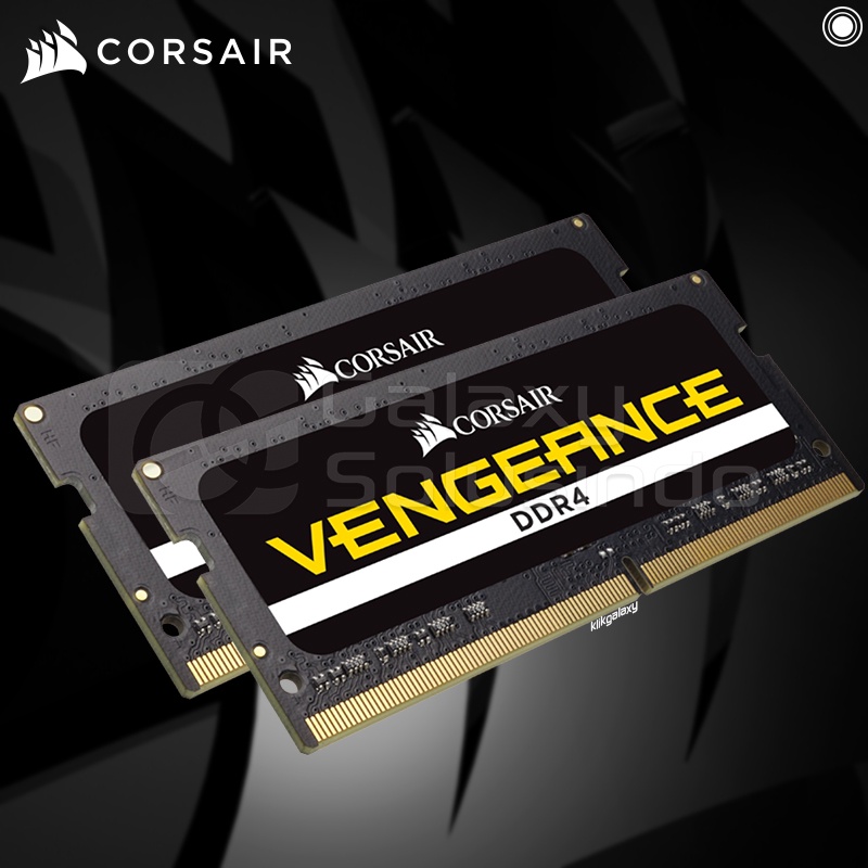 Corsair Vengeance SODIMM (2x16) 32GB DDR4 2666MHz - Dual Kit CMSX32GX4M2A2666C18