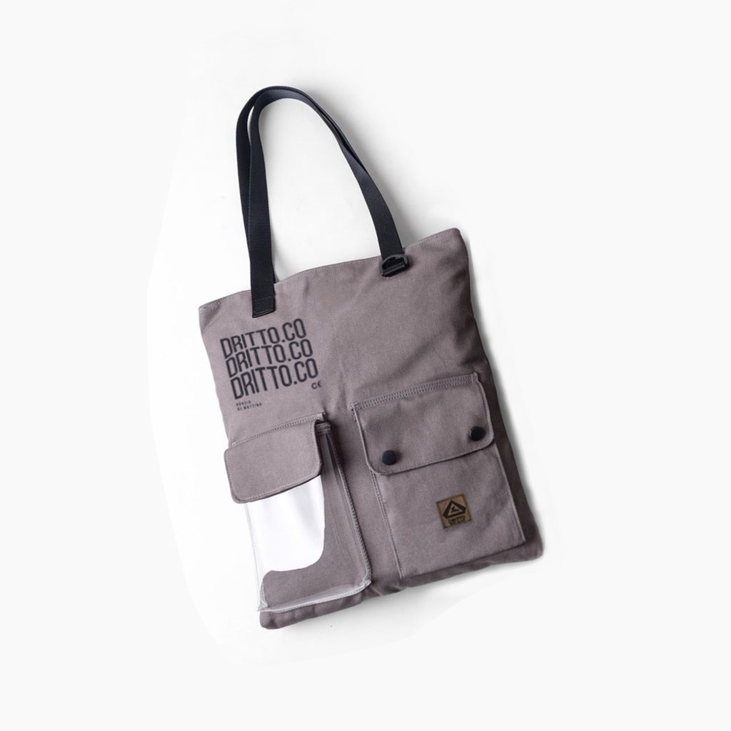 DRITTORONZIO Tote Bag Dritto (Takki) - Totebag Kanvas Premium