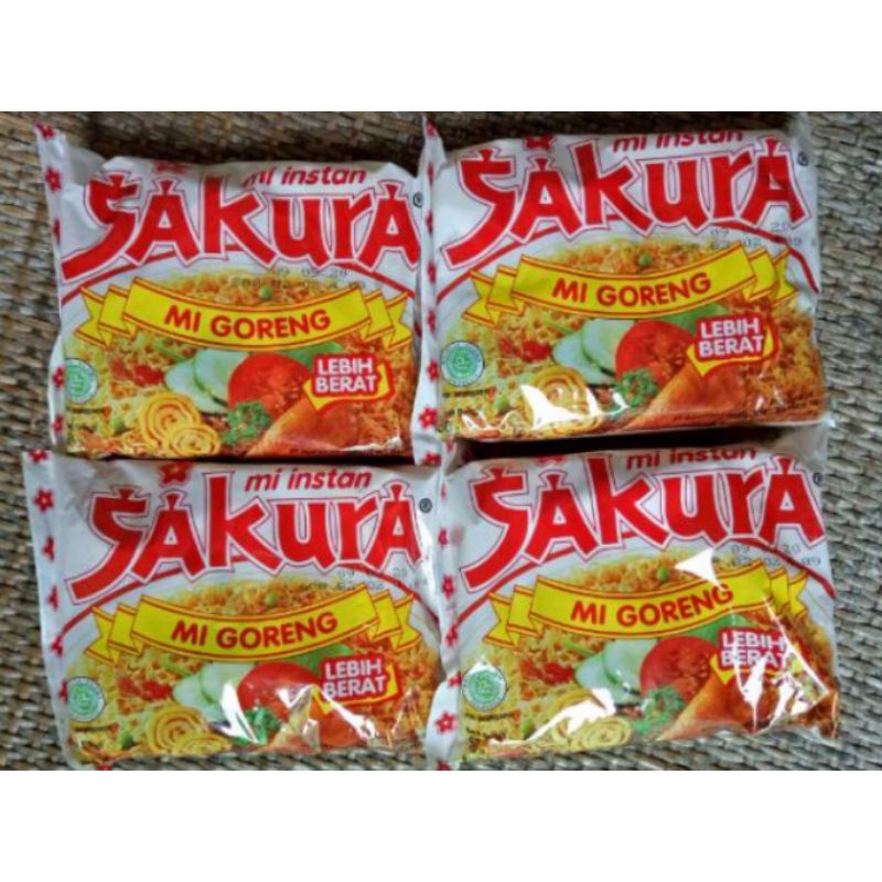 MI GORENG SAKURA JADUL 60 GRAM Isi 5 10 Pcs - Mie Instan