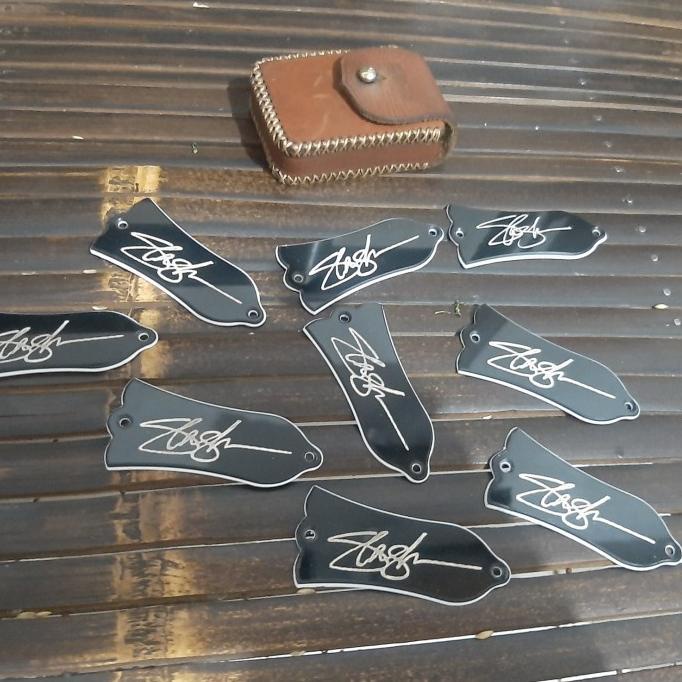 trussrod cover Slash tutup trussrod 2 ply les paul gibson