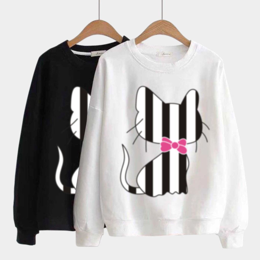 Bess - Sweater Lengan Panjang Murah / Sweater CAT BLASTER