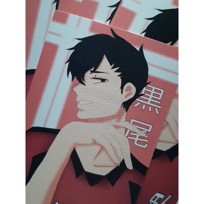 Haikyuu Fanart Postcard - Kuroo Tetsuro