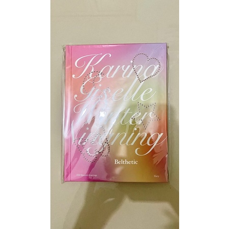 [OFFICIAL] AESPA HARDCOVER DIARY SEASON GREETING (SG) 2022 INA