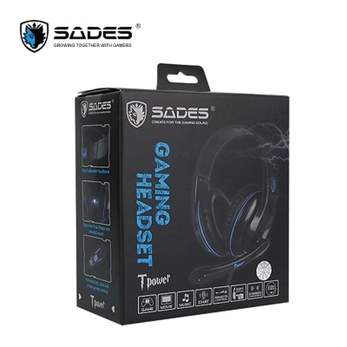 Headset Gaming Sades SA-701 (T-Power)