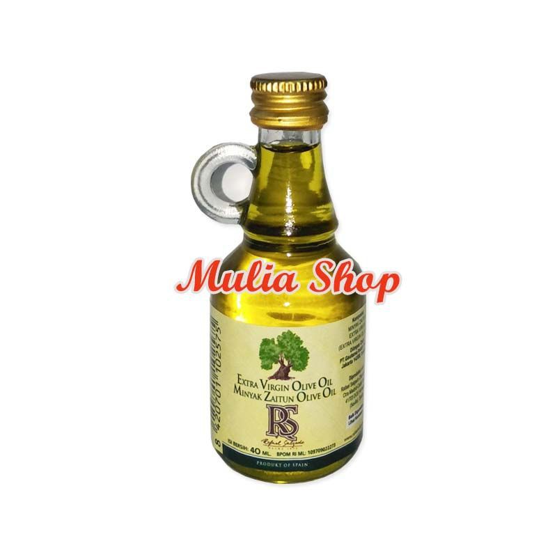 40 Ml Minyak Zaitun Extra Virgin Olive Oil Rs Rafael Salgado Spain Shopee Indonesia