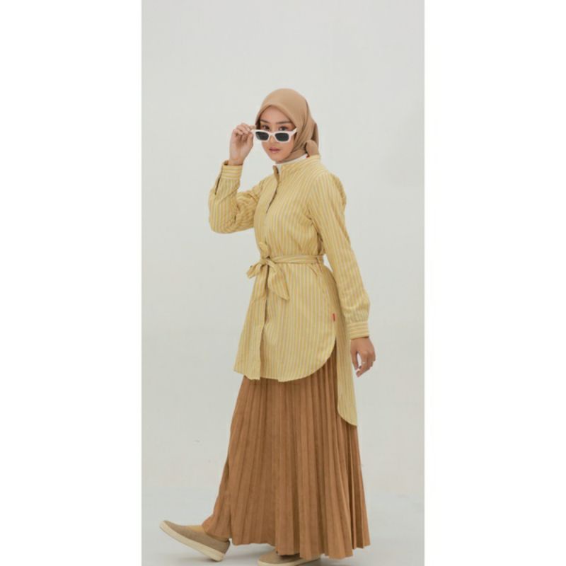 DAUKY - M TUNIC STRIPE BELT / ATASAN TUNIK CANTIK