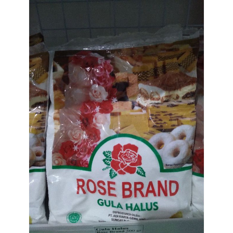 ROSE BRAND GULA HALUS 500 GR