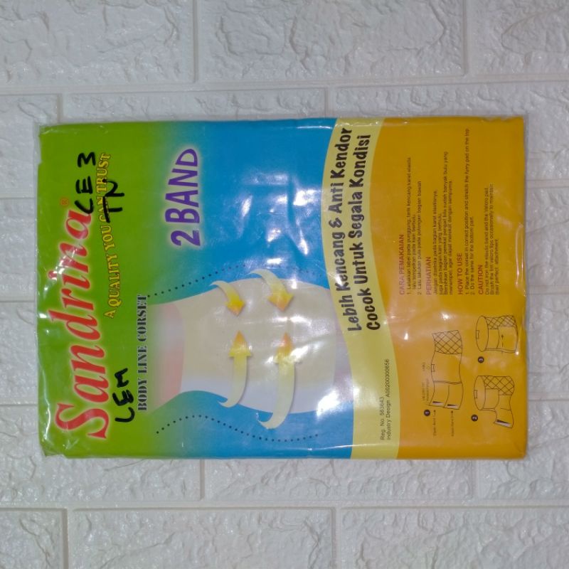 Sale Korset Melahirkan Sandrina [ 3Band ] [ 2 Band ] Original Korset Pasca Melahirkan Stagen Ibu