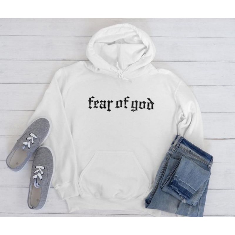 HOODIE JUMPER FEAR OF GOD / JAKET HOODIE SABLON / HOODIE FEAR OF GOD UNISEX SIZE M-XXL