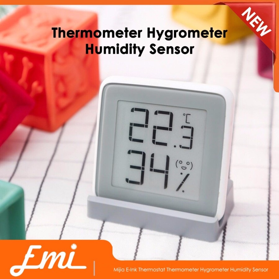 Mijia E-Ink Thermostat Thermometer Hygrometer Humidity Sensor- MH0-C201