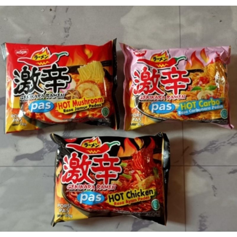 

NISSIN GEKIKARA RAMEN / MIE KOREA / MIE GORENG / MIE SUPER PEDAS
